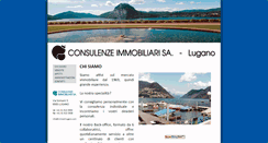 Desktop Screenshot of consulenzeimmobiliari.ch