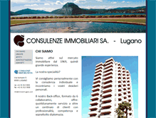 Tablet Screenshot of consulenzeimmobiliari.ch